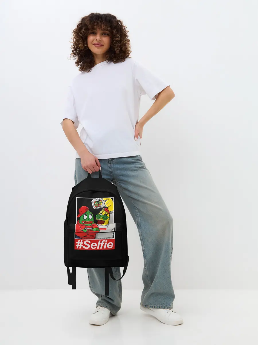 Рюкзак джинсовый / Селфи