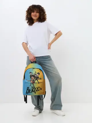 Рюкзак джинсовый / The Beatles