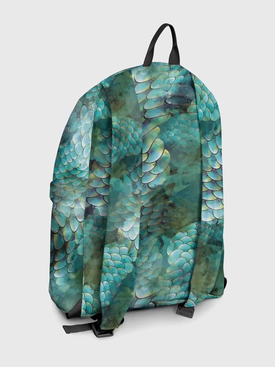 Рюкзак джинсовый / Чешуя русалки