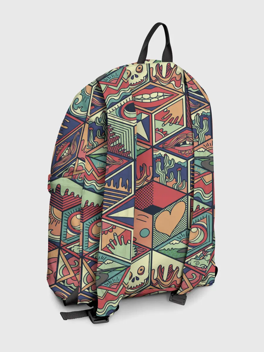 Рюкзак джинсовый / Психоделика