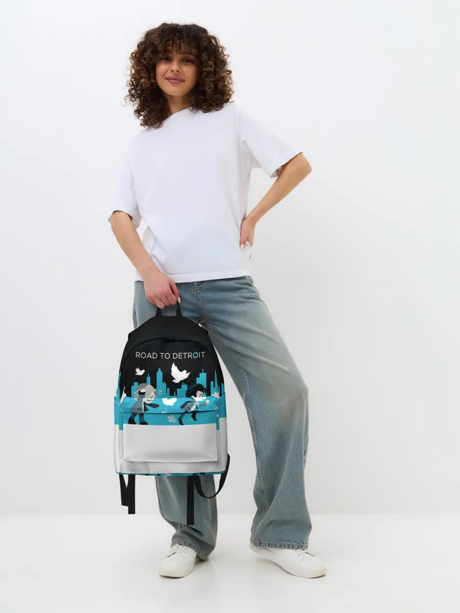 Рюкзак джинсовый / ROAD TO DETROIT