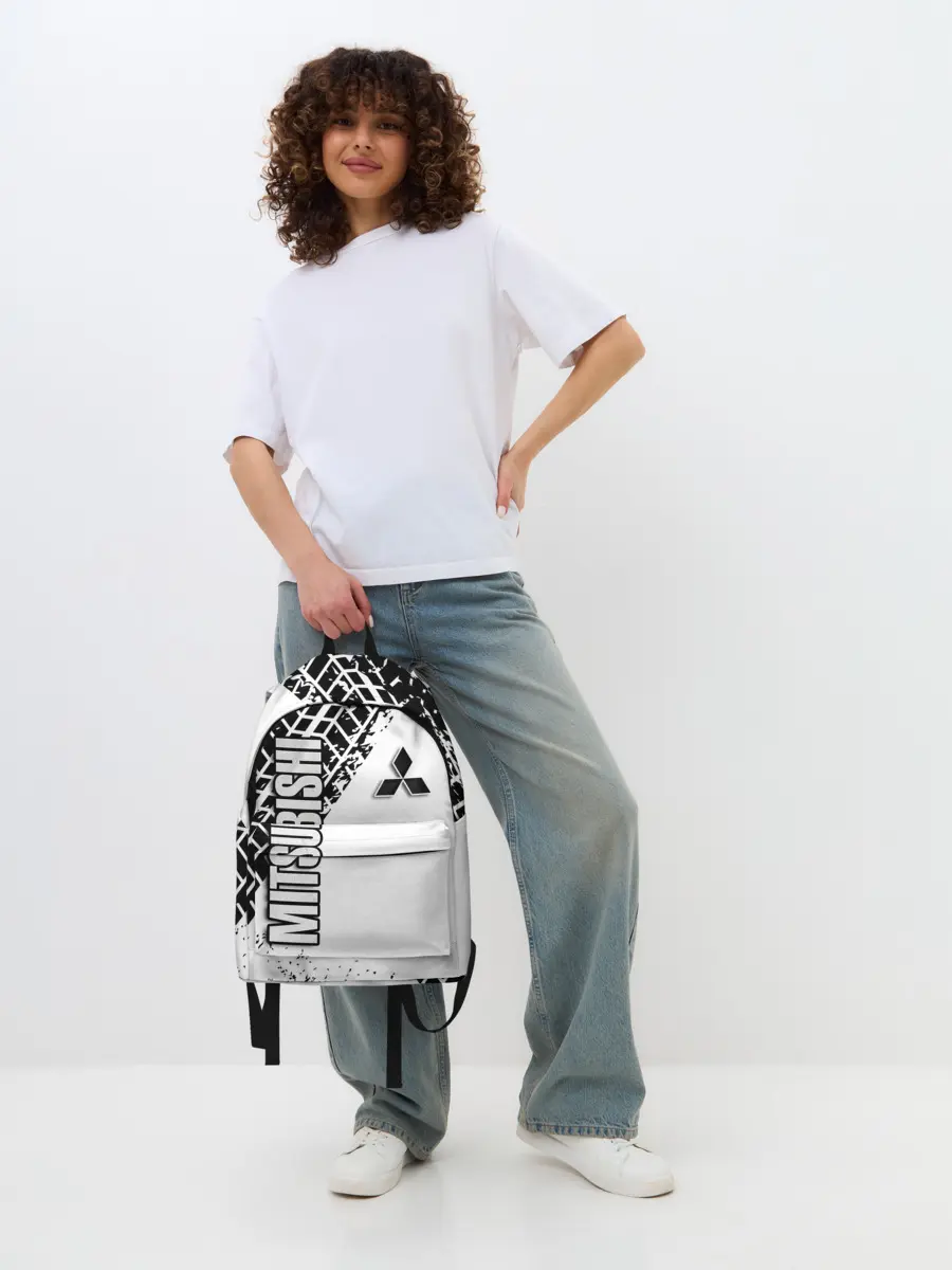 Рюкзак джинсовый / Mitsubishi