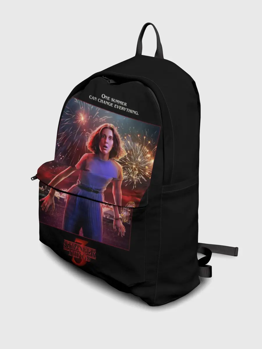 Рюкзак джинсовый / Eleven Stranger Things 3