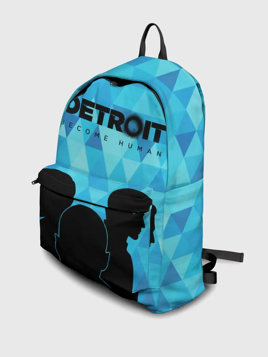 Рюкзак джинсовый / Detroit: Become Human.