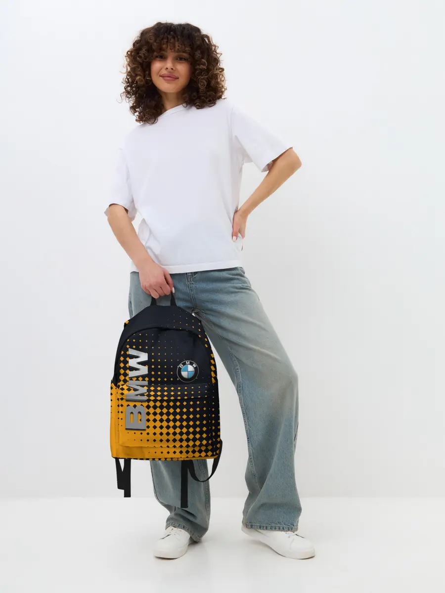 Рюкзак джинсовый / BMW