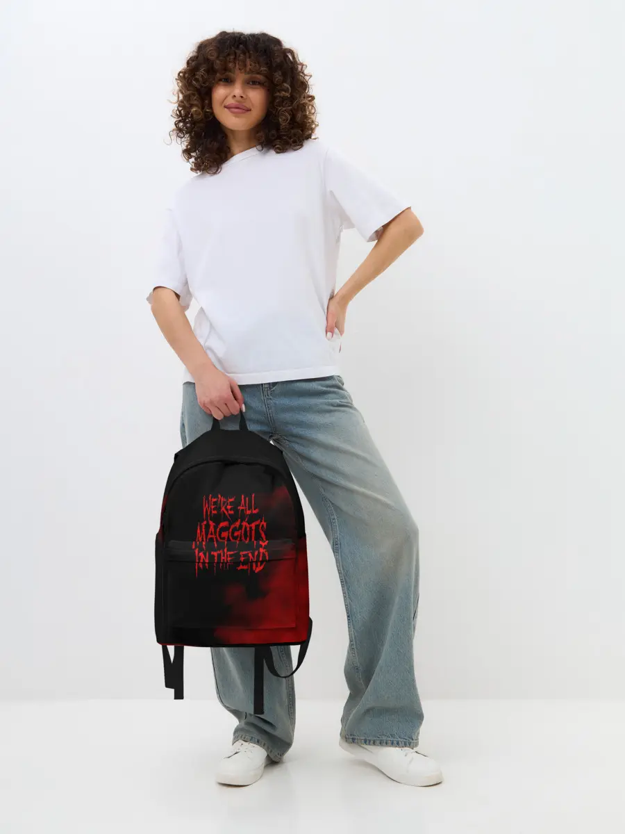 Рюкзак джинсовый / Maggots - Slipknot