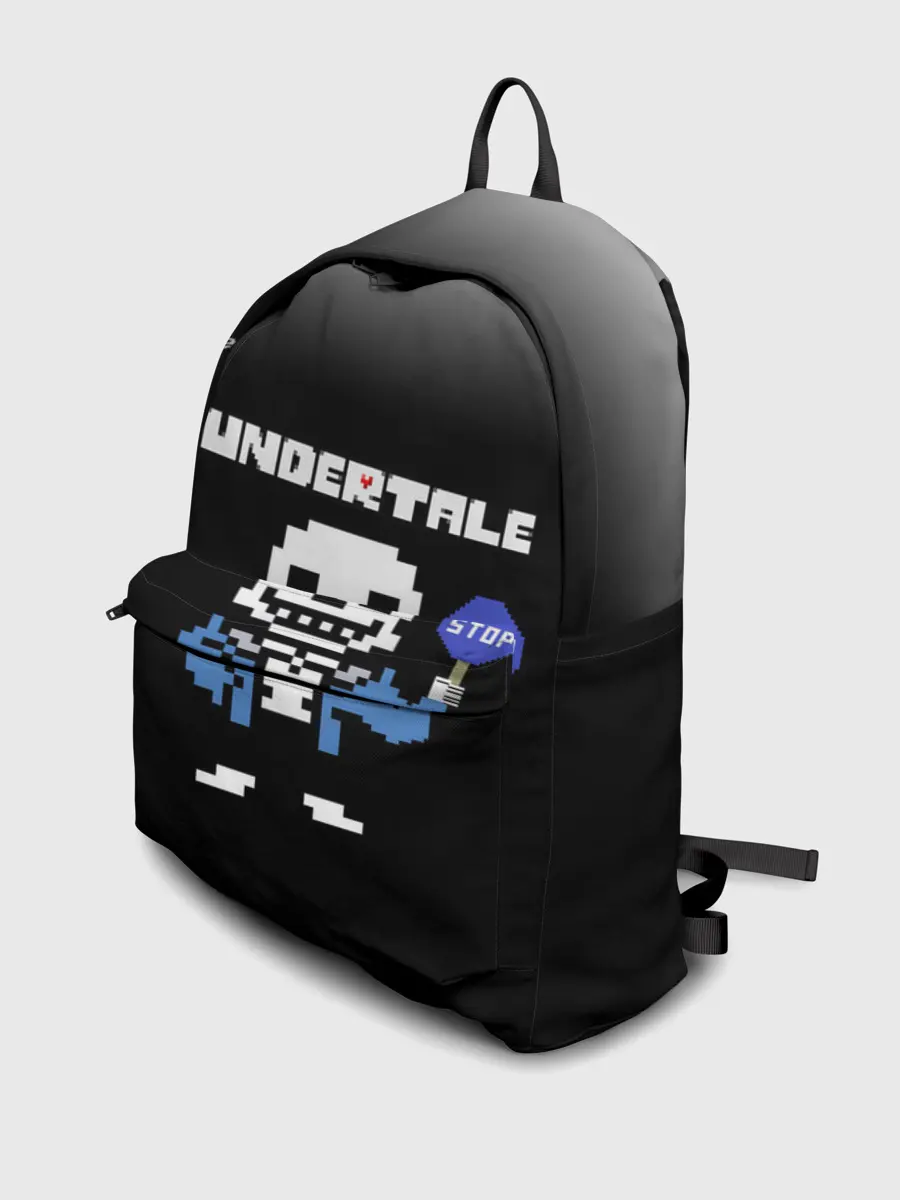 Рюкзак джинсовый / Undertale STOP.