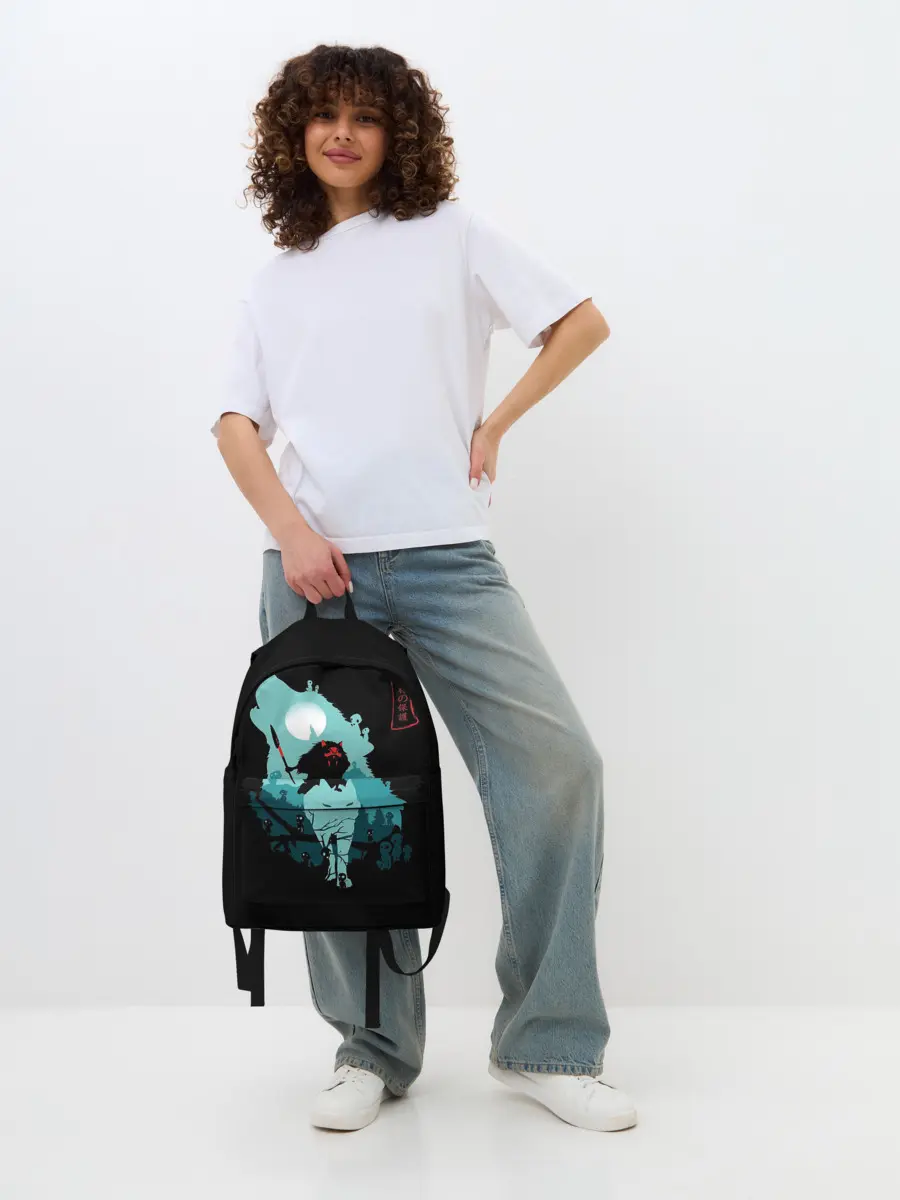 Рюкзак джинсовый / Princess Mononoke