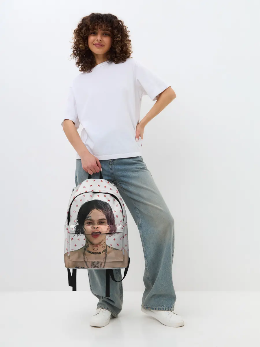 Рюкзак джинсовый / ДЖИЗУС