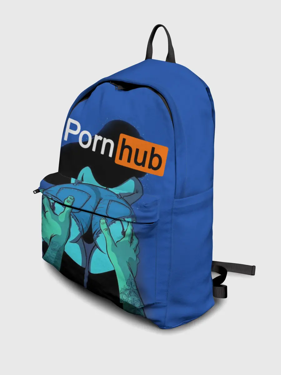 Рюкзак джинсовый / PORN HUB