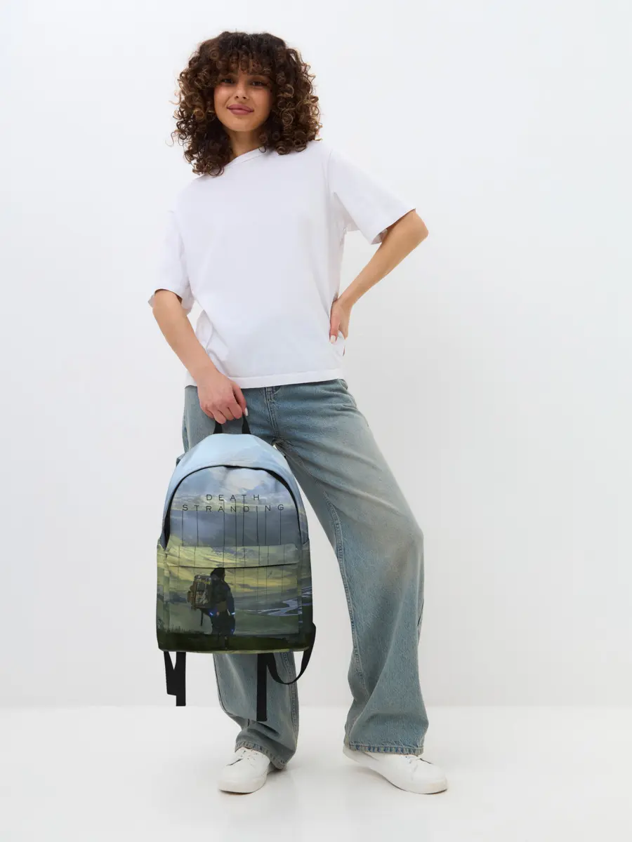 Рюкзак джинсовый / DEATH STRANDING - СЭМ