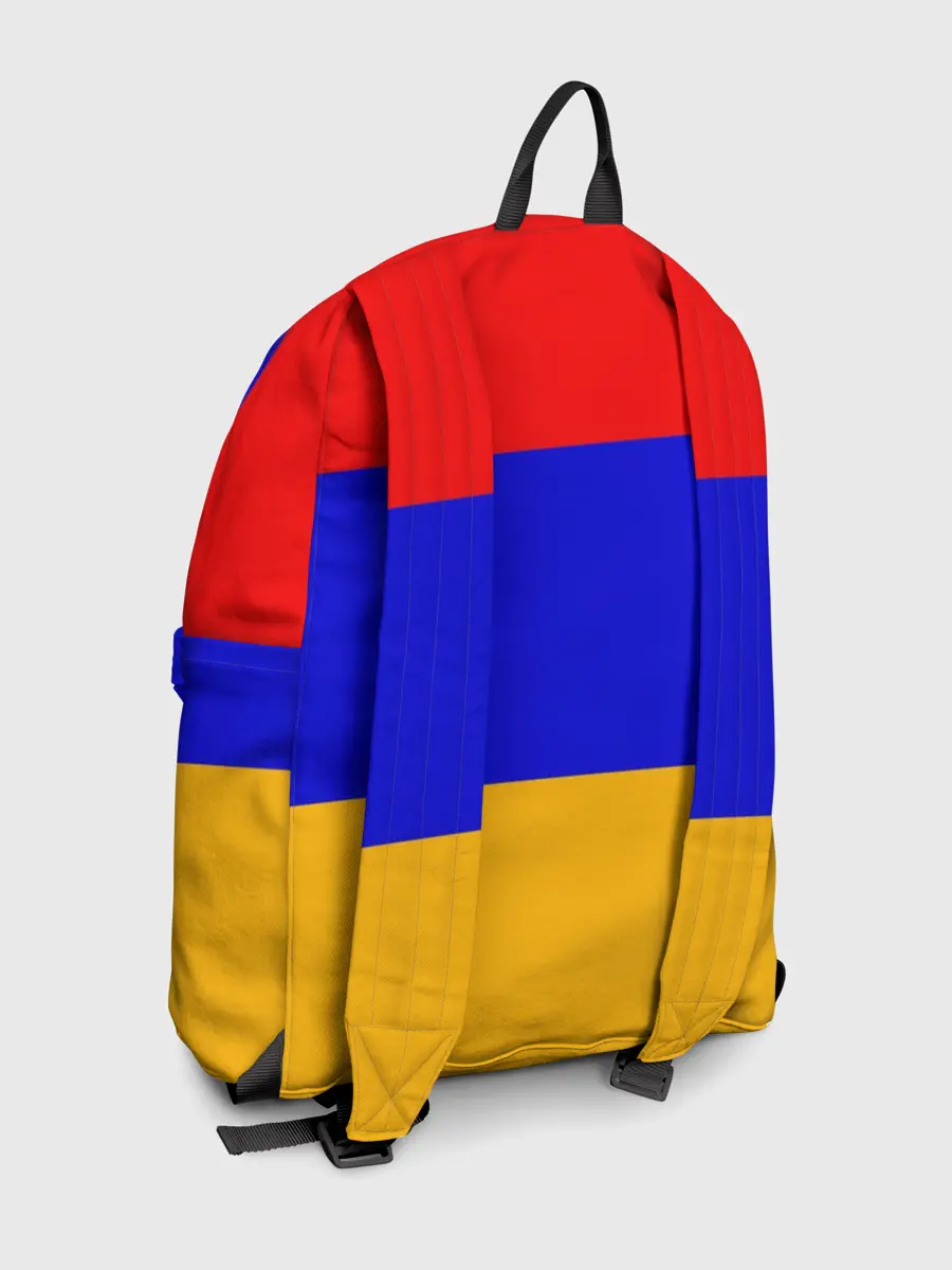 Рюкзак джинсовый / Армения. Флаг.