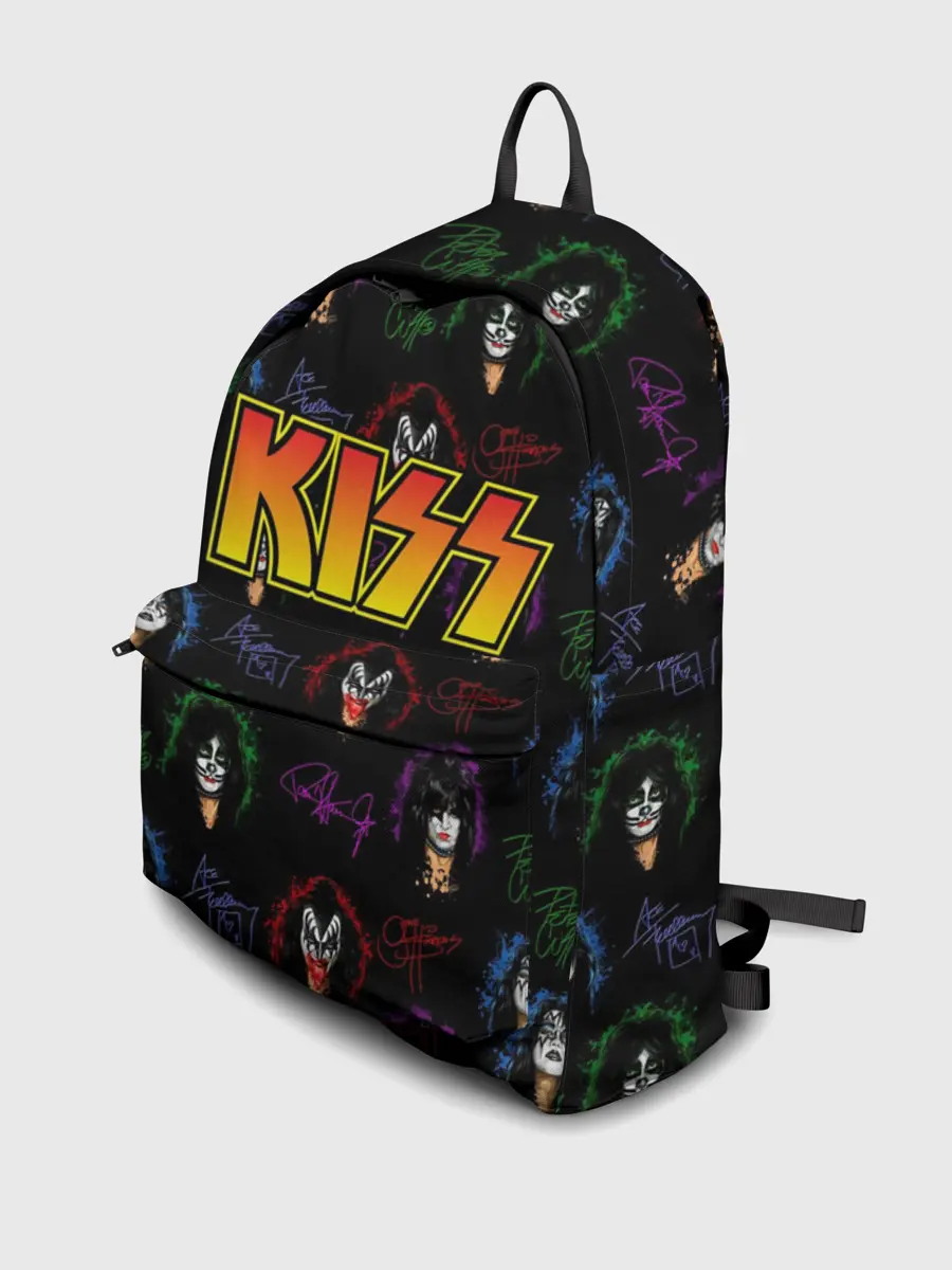 Рюкзак джинсовый / KISS