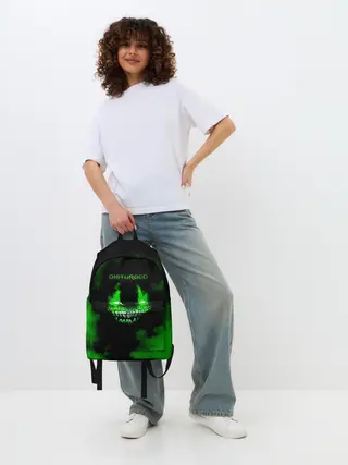 Рюкзак джинсовый / Disturbed