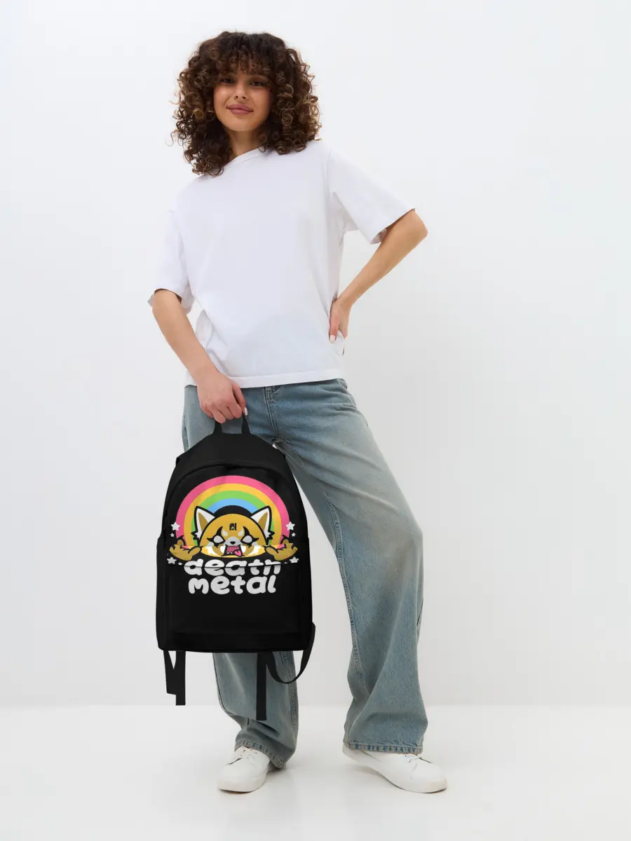 Рюкзак джинсовый / Death Metal