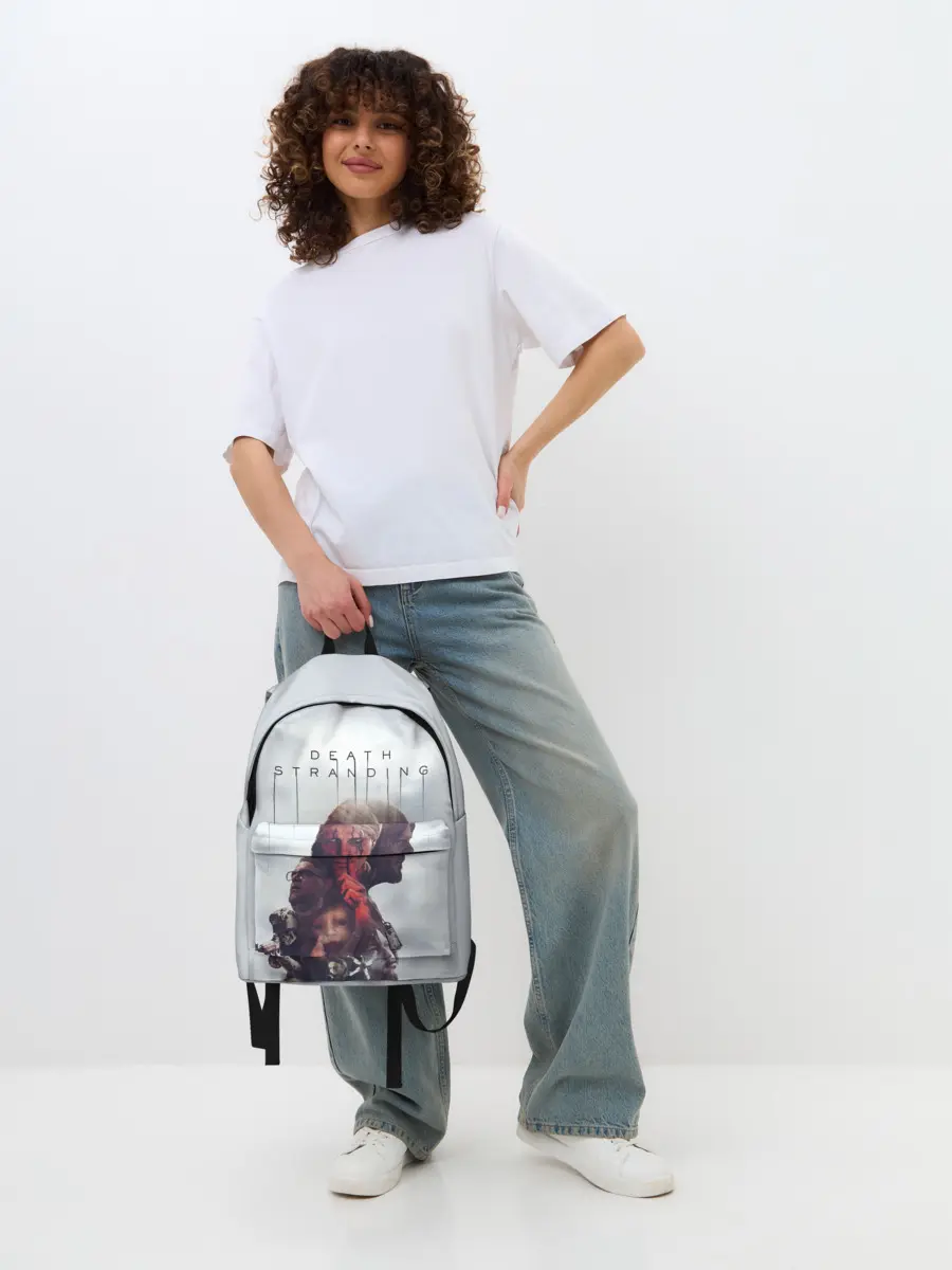 Рюкзак джинсовый / Death Stranding