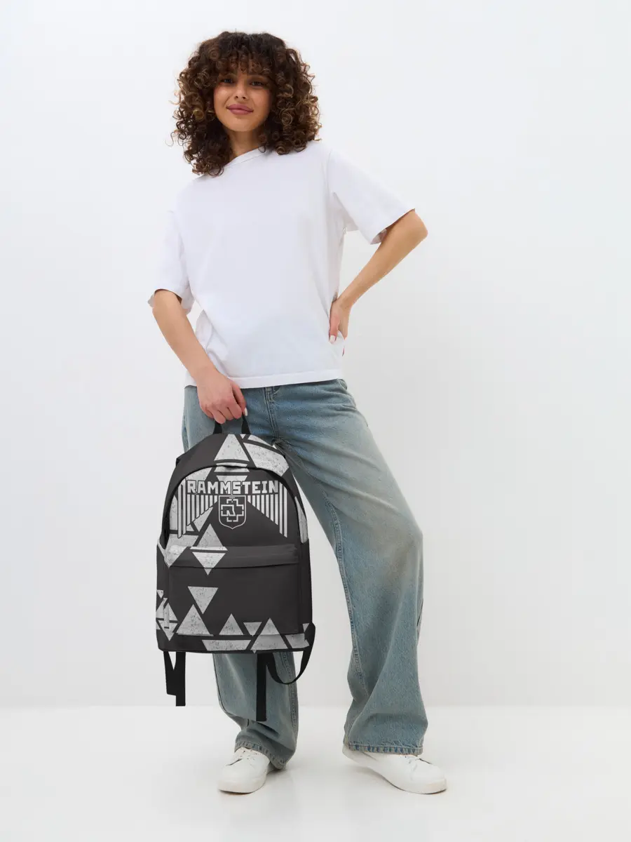 Рюкзак джинсовый / Rammstein