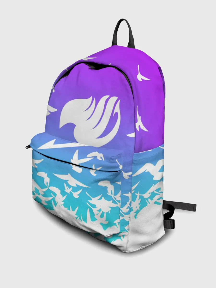 Рюкзак джинсовый / Фейри Тейл птички