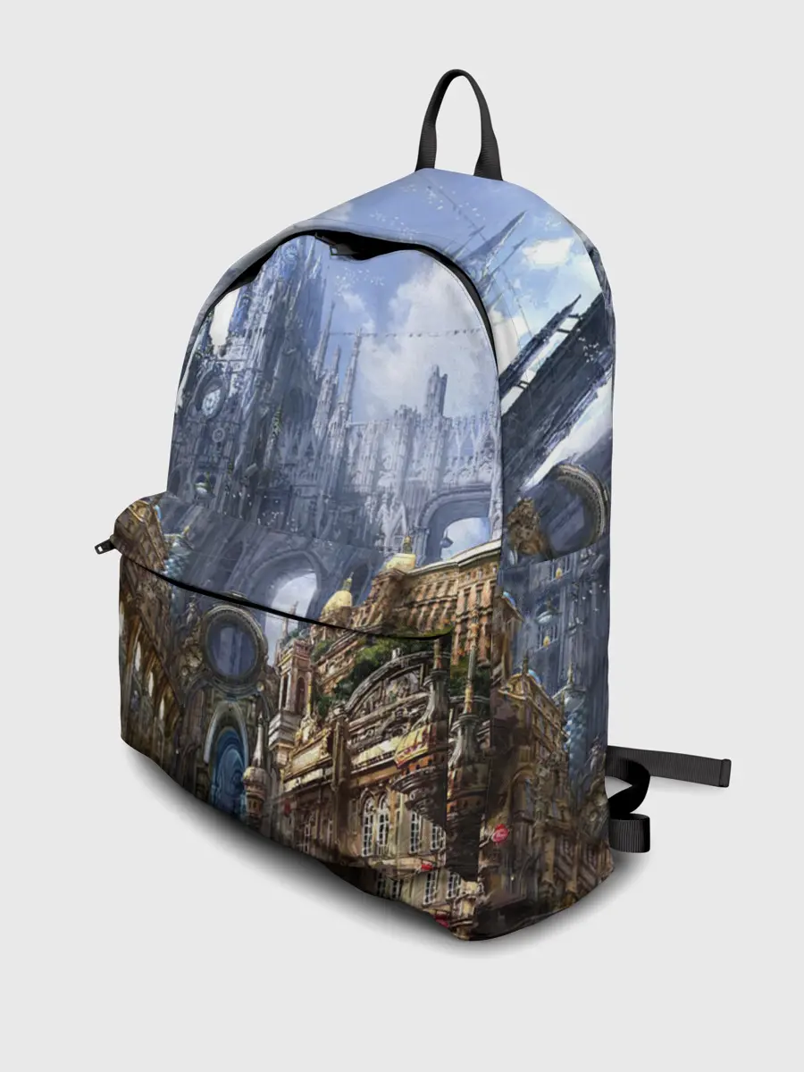 Рюкзак джинсовый / Древний город