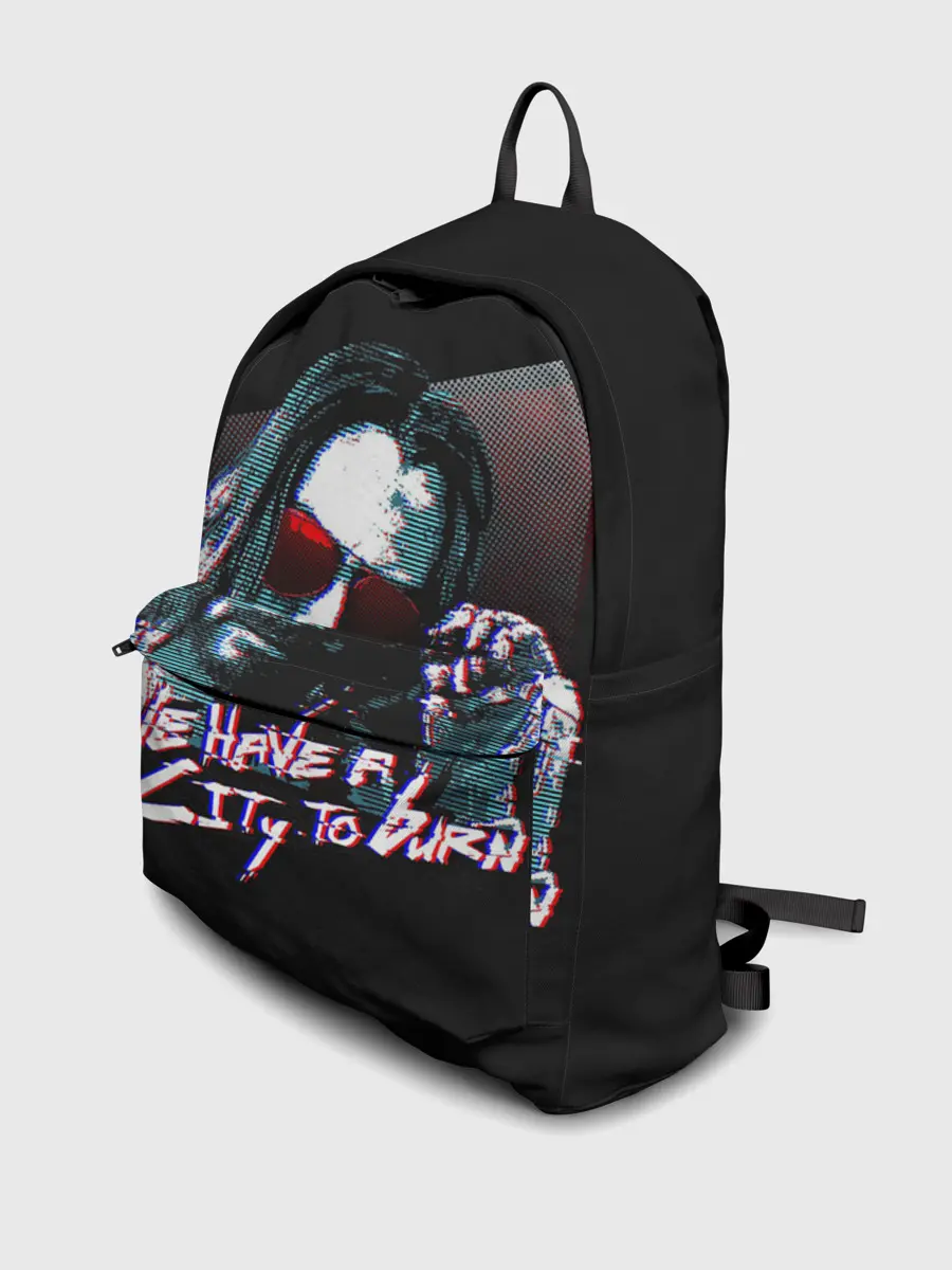 Рюкзак джинсовый / Cyberpunk 2077