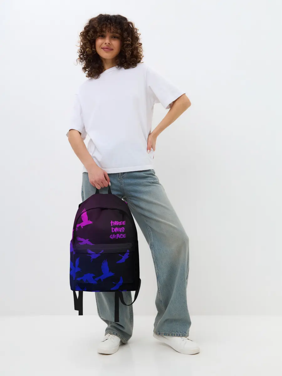 Рюкзак джинсовый / Three Days Grace