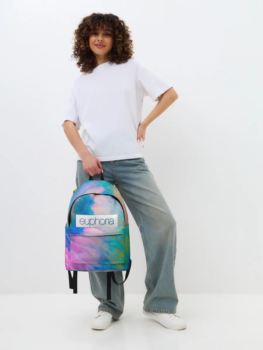 Рюкзак джинсовый / сериал Euphoria