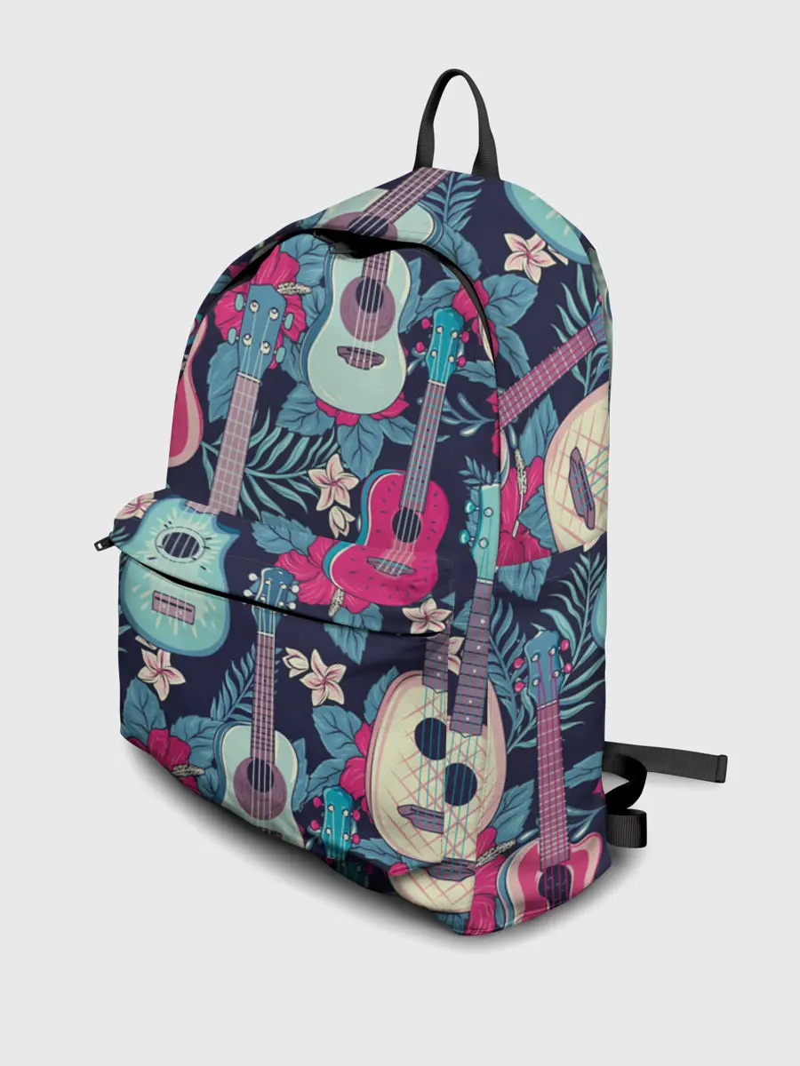 Рюкзак джинсовый / Укулеле фруктовые