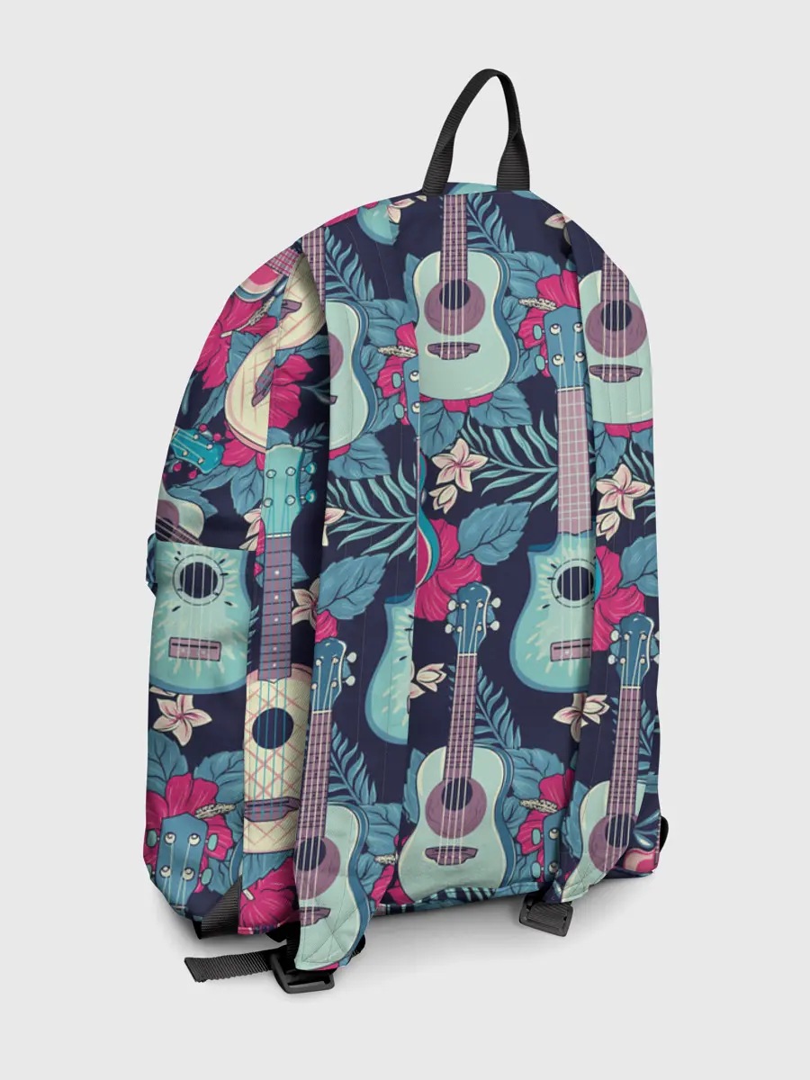 Рюкзак джинсовый / Укулеле фруктовые