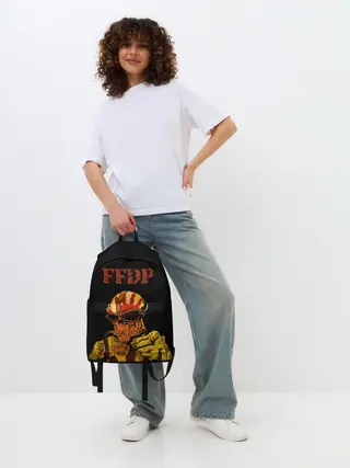 Рюкзак джинсовый / Five finger death punch