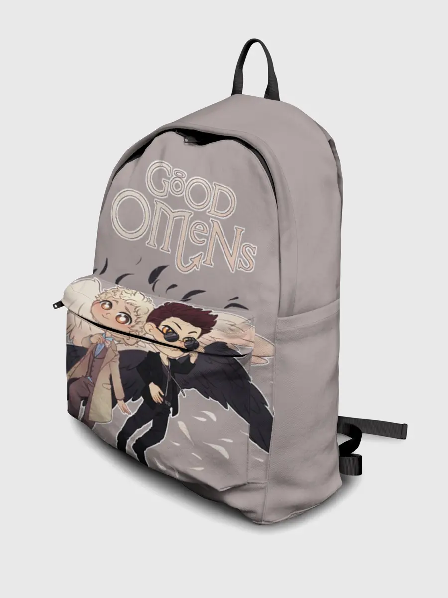 Рюкзак джинсовый / Good Omens