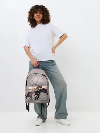 Рюкзак джинсовый / Good Omens