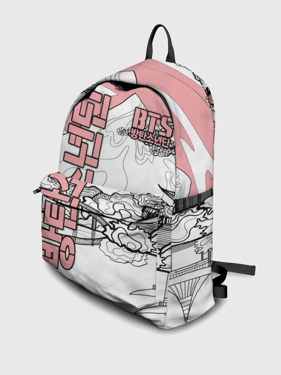 Рюкзак джинсовый / BTS