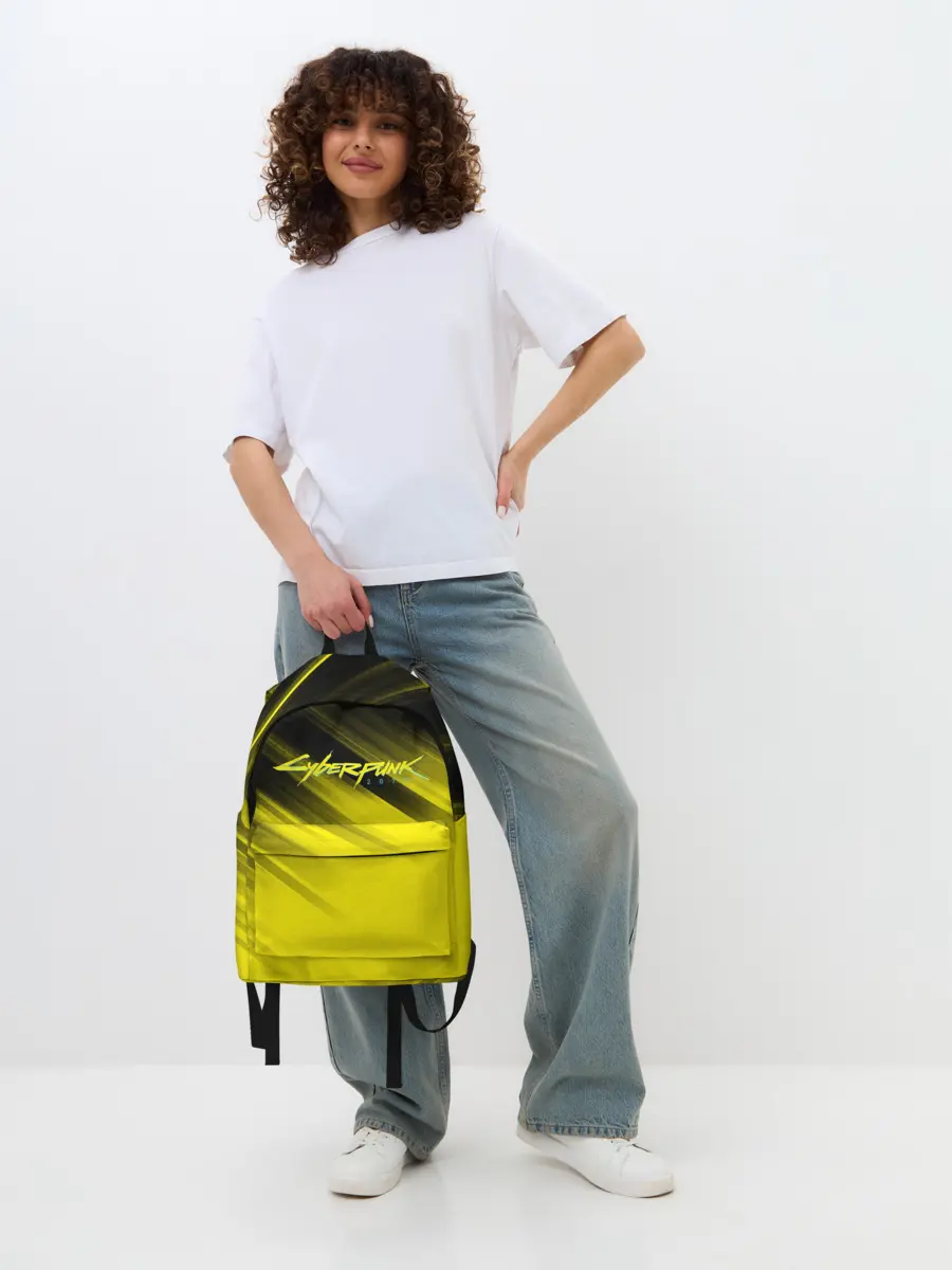 Рюкзак джинсовый / Cyberpunk 2077