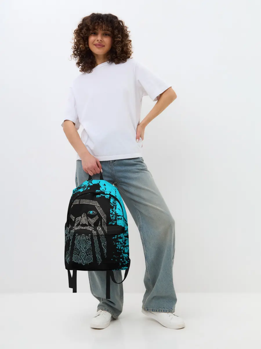 Рюкзак джинсовый / Один