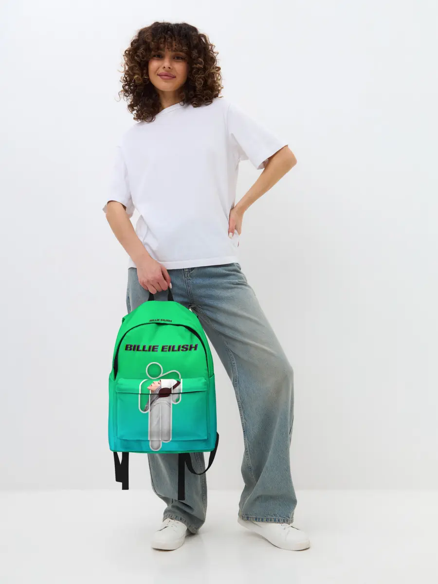 Рюкзак джинсовый / Billie Eilish
