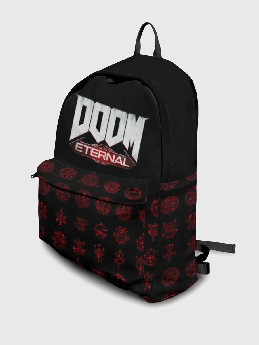 Рюкзак джинсовый / DOOM Eternal