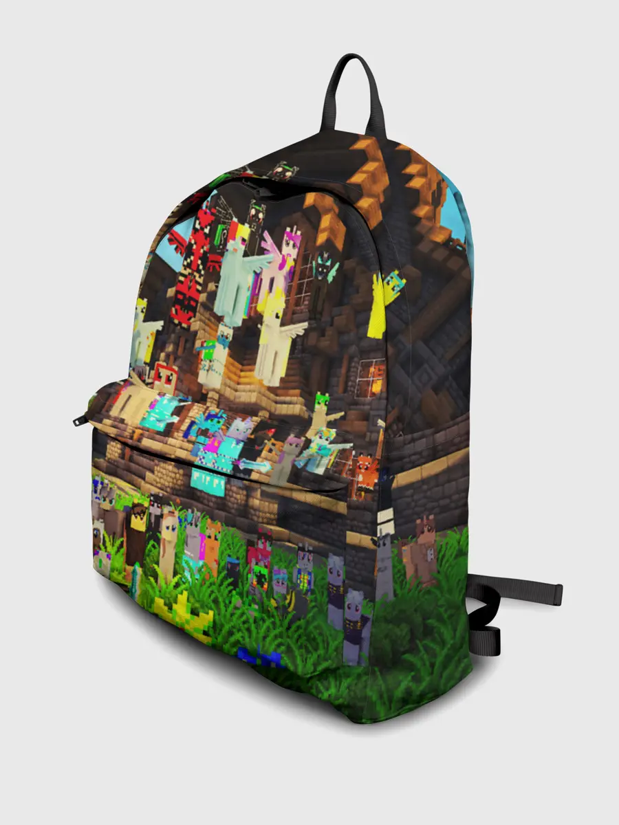 Рюкзак джинсовый / MY LITTLE MINECRAFT