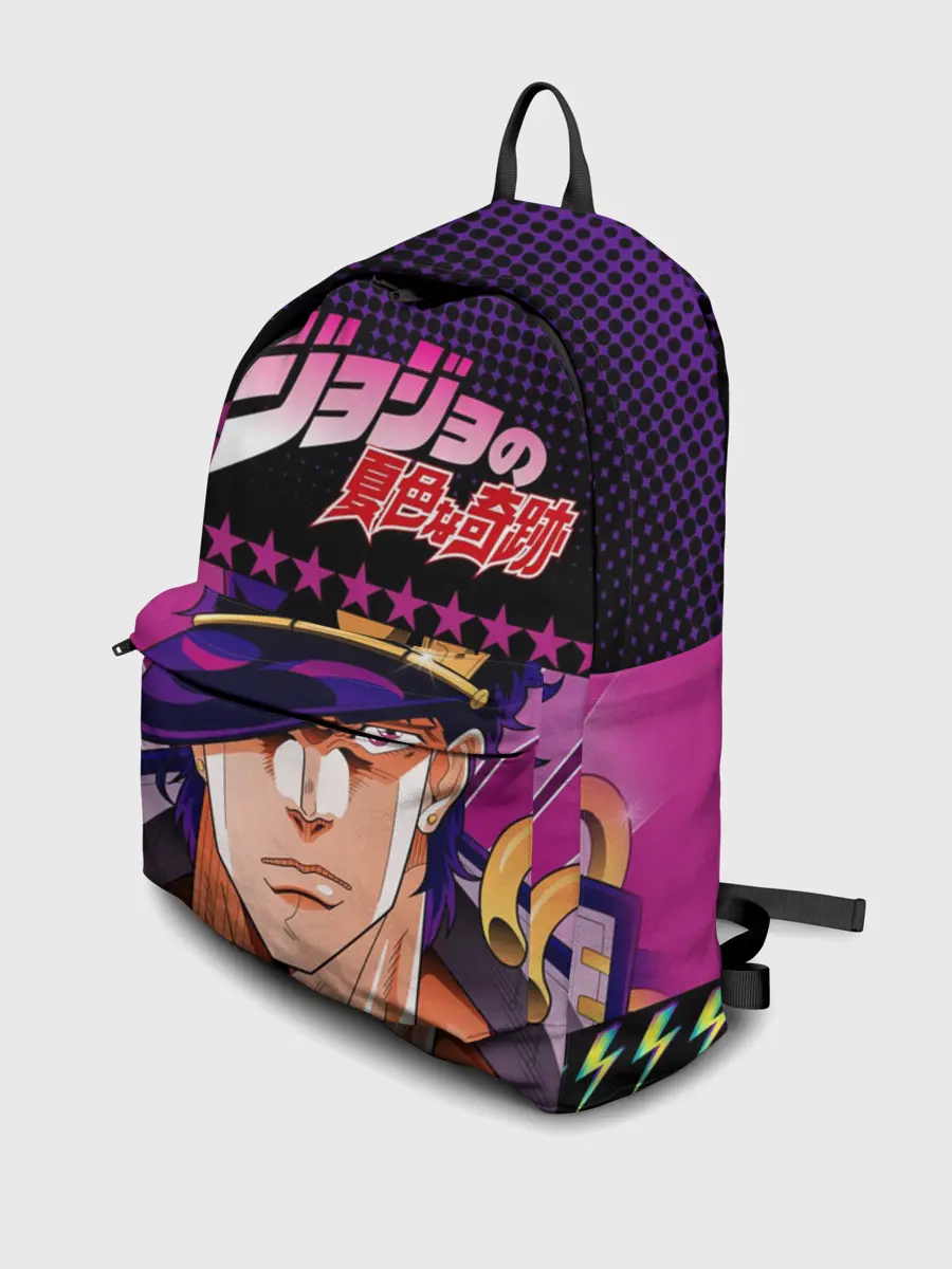Рюкзак джинсовый / Joutarou Kuujou JoJo