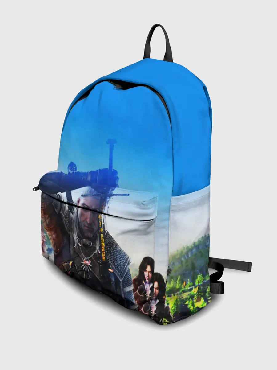 Рюкзак джинсовый / ВЕДЬМАК 3