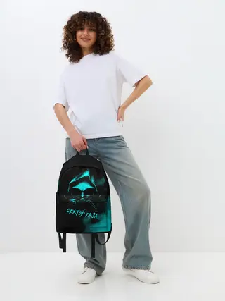 Рюкзак джинсовый / Сектор Газа