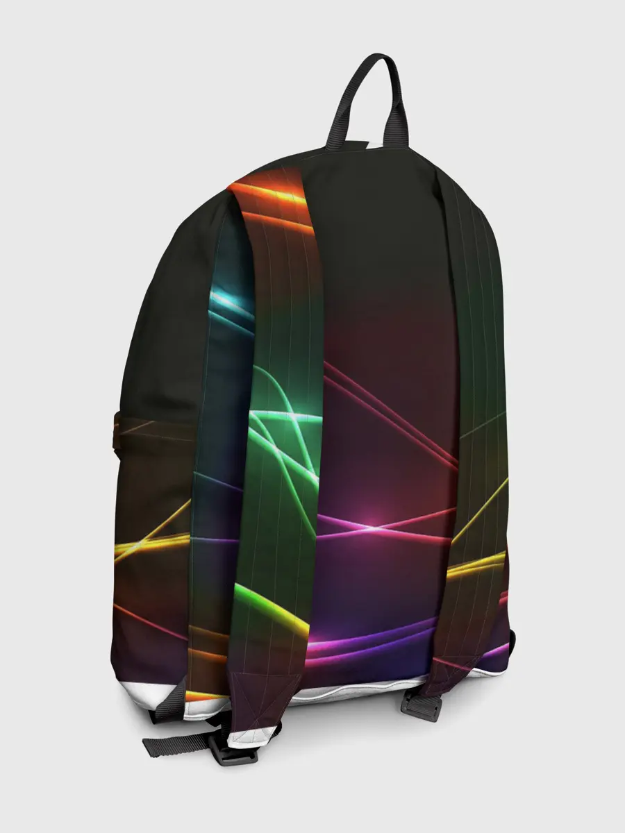 Рюкзак джинсовый / Неоновые Линии