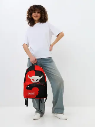 Рюкзак джинсовый / ночная фурия