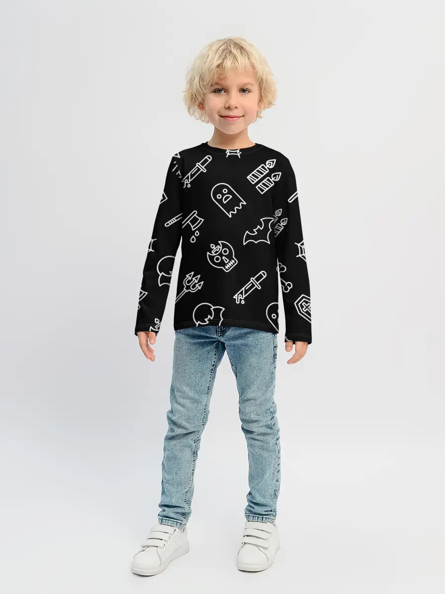 Детский лонгслив / Страшилки