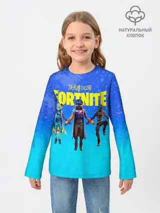 Детский лонгслив / TRAVIS SCOTT+FORTNITE