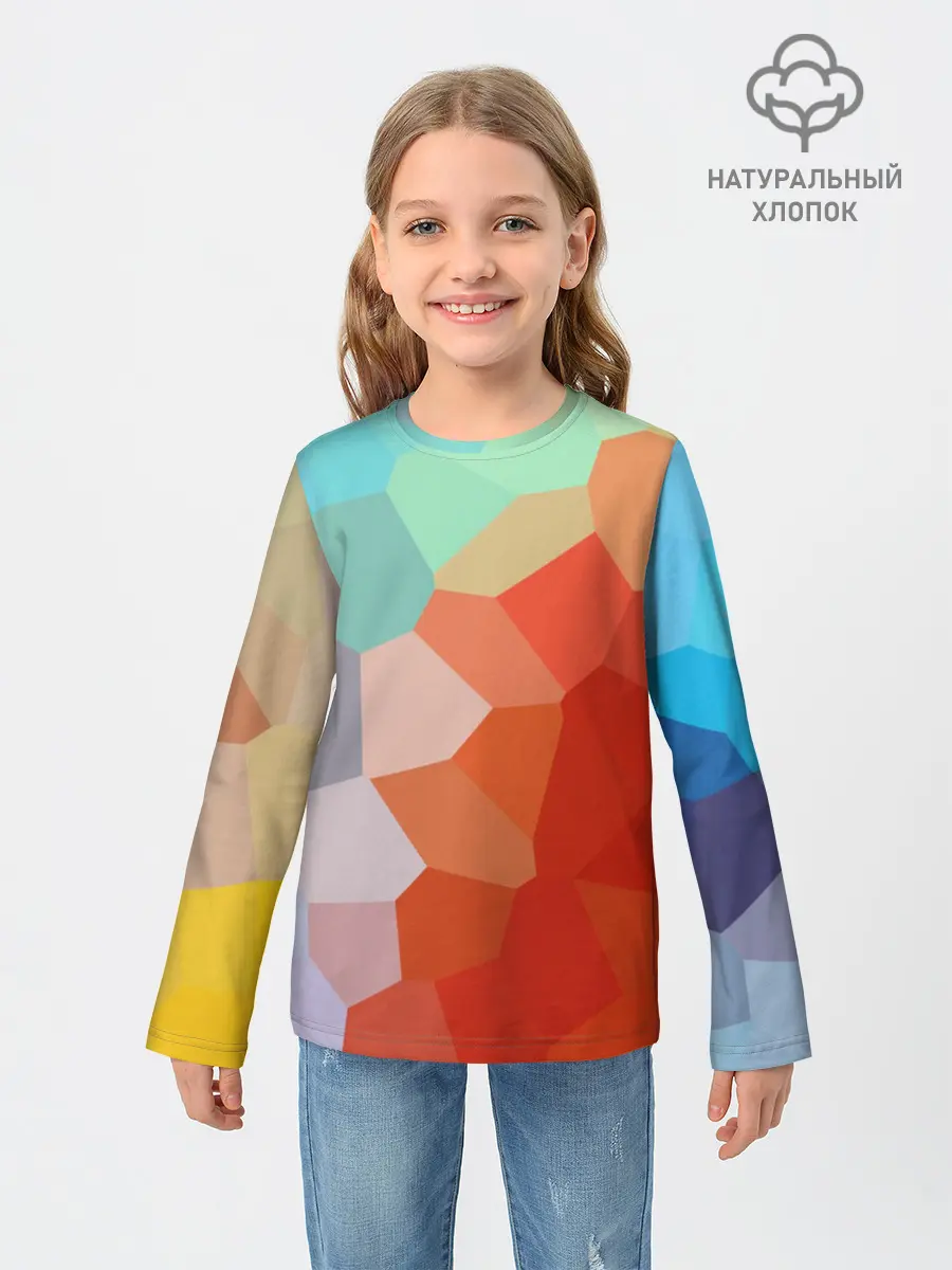 Детский лонгслив / Пикси кристаллы
