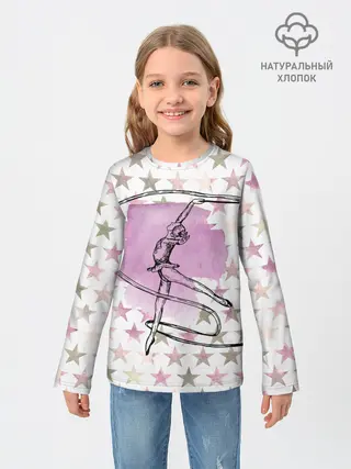Детский лонгслив / gymnastics