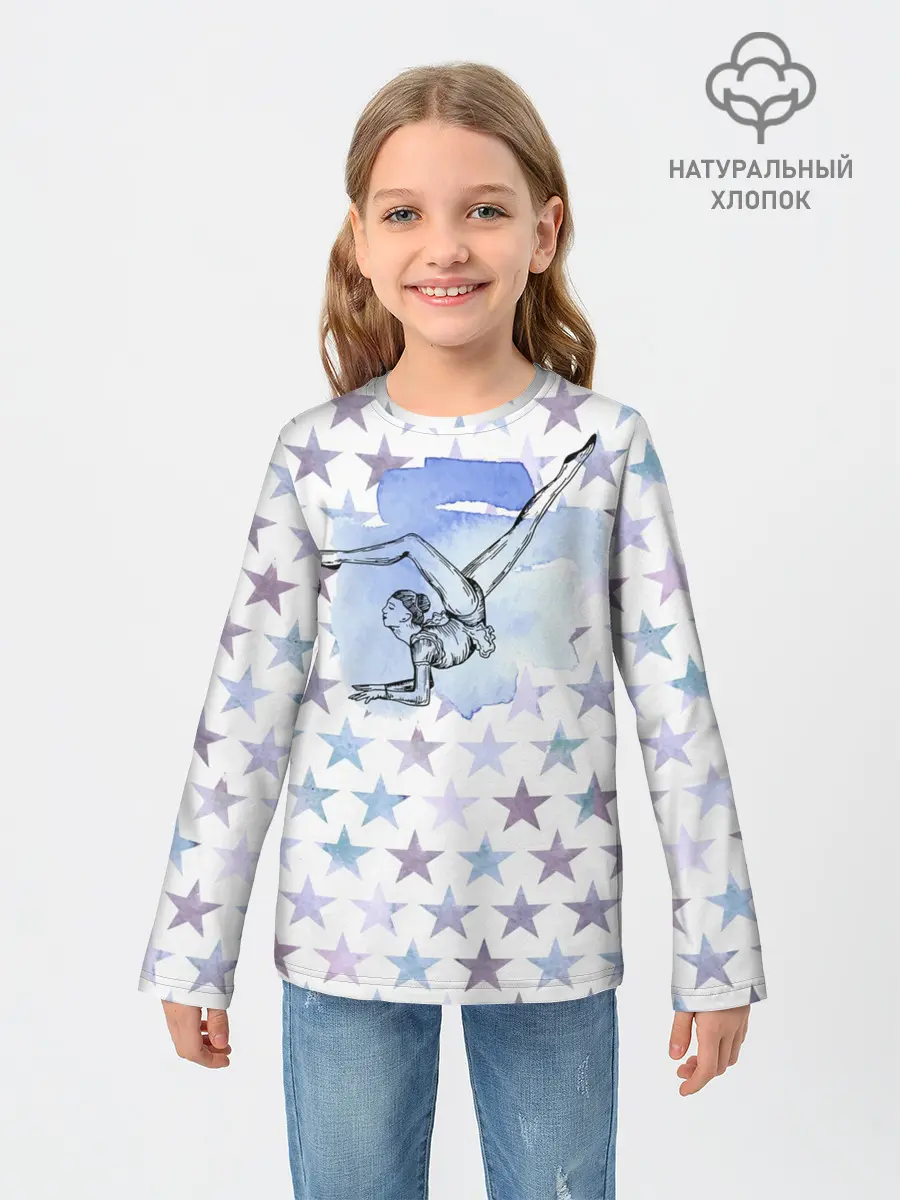 Детский лонгслив / gymnastics