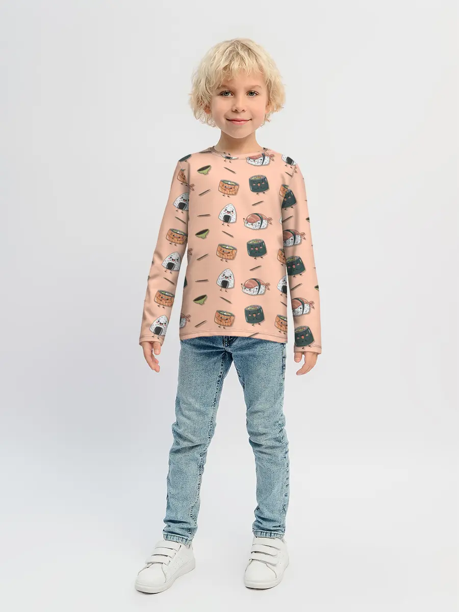 Детский лонгслив / Суши