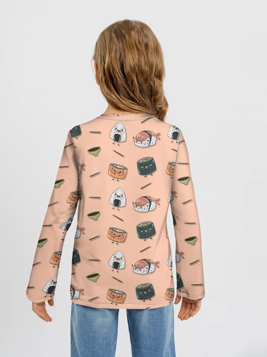 Детский лонгслив / Суши