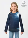 Детский лонгслив / Ночное поле